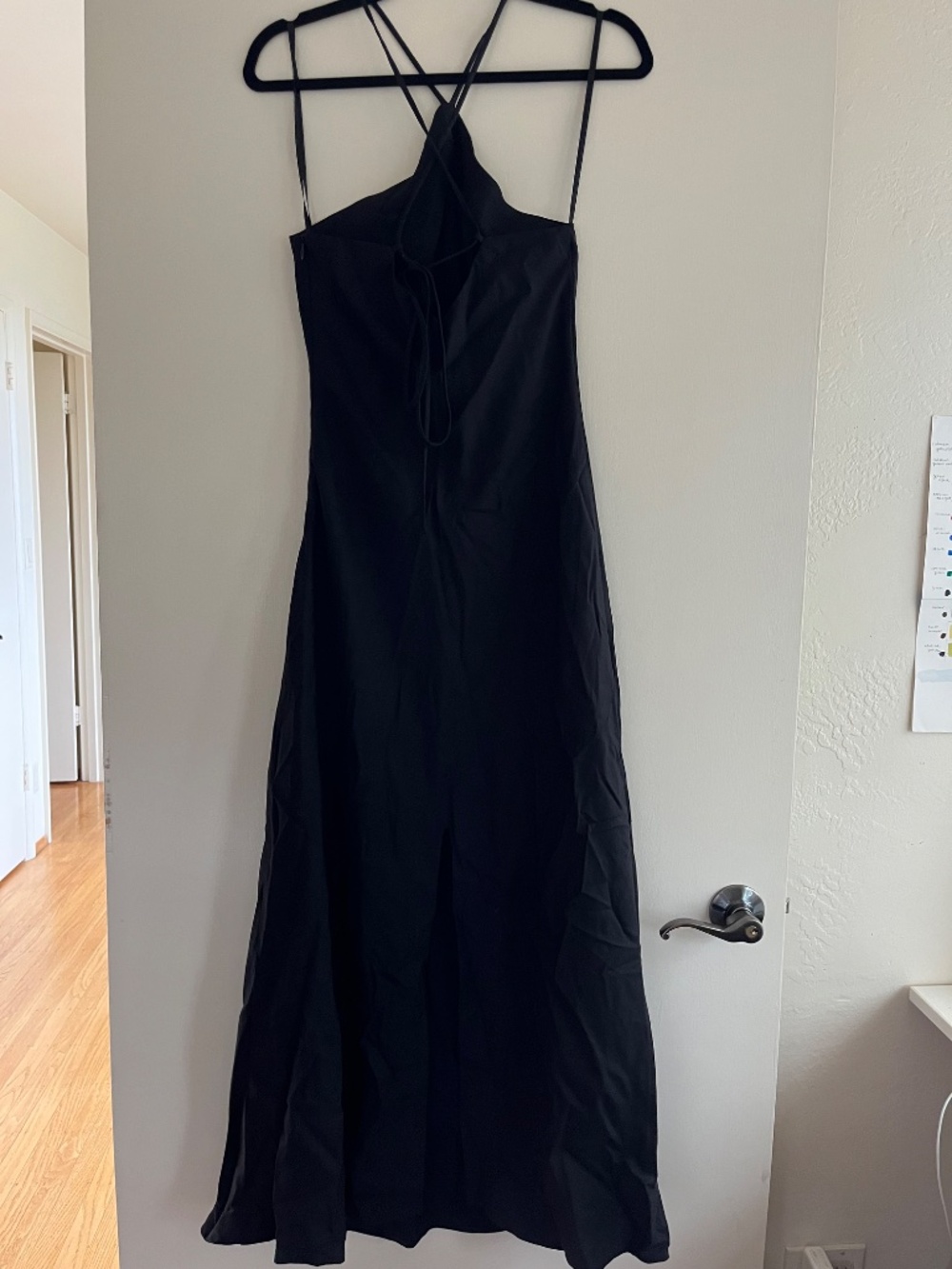 DISSH Levi Black Midi Dress in Size 2 - Picture 5 of 8
